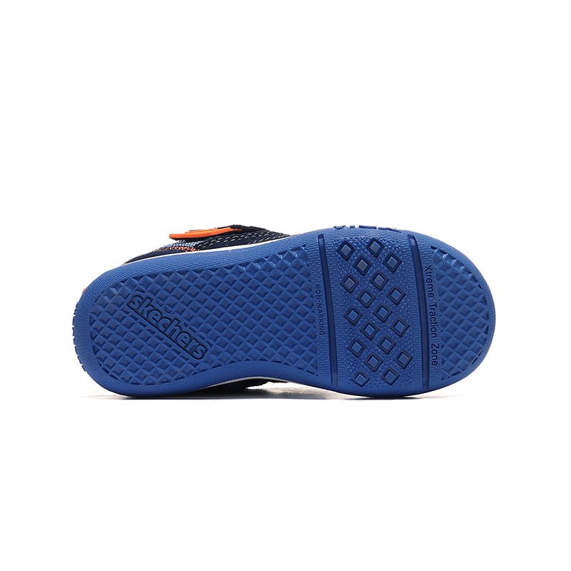 【自营】Skechers斯凯奇男小童休闲鞋耐磨低帮魔术贴运动鞋97880N 97880N/NVLB海军浅 24码/135