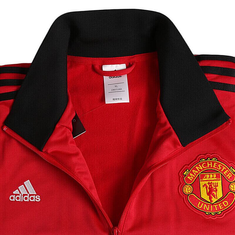 Adidas阿迪达斯男子夹克足球俱乐部运动训练透气立领外套BQ2232图片