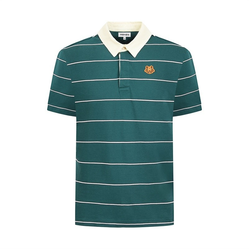KENZO 高田贤三 男士 棉质宽松版短袖POLO衫冰川 FA6 5PO507 4SO