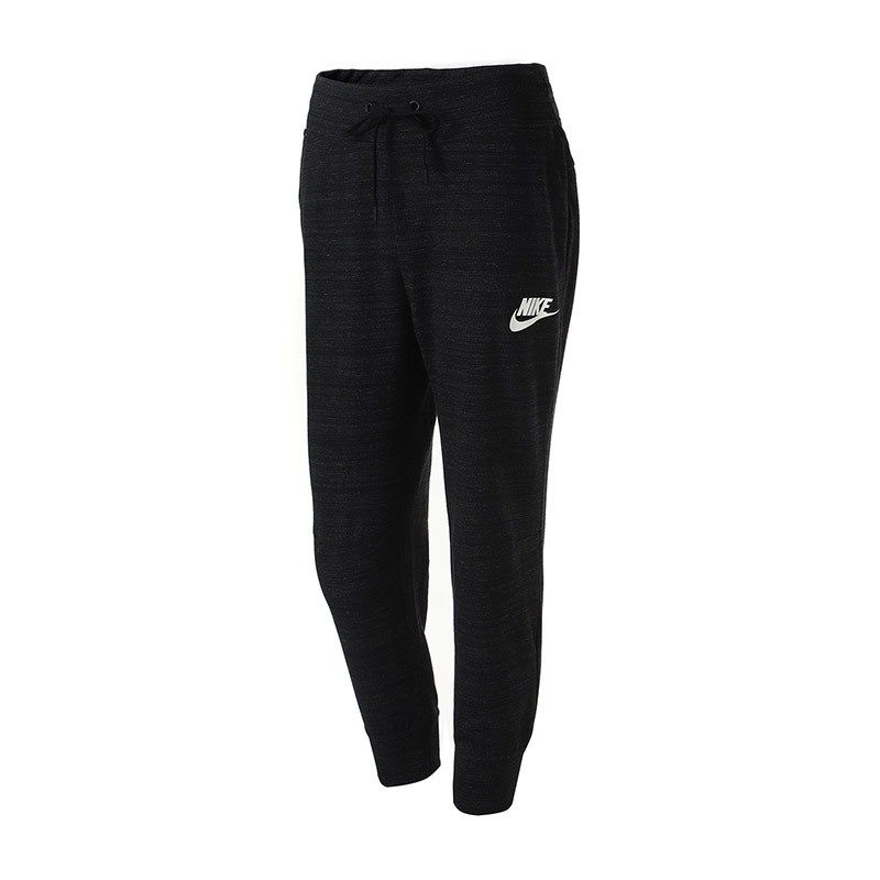 【自营】NIKE耐克女裤针织透气修身收口小脚休闲运动长裤837463