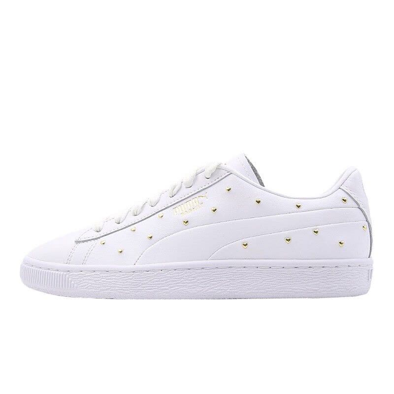 彪马PUMA 女子 休闲鞋 板鞋 BASKET STUDS 运动防滑低帮休闲鞋 369298-01图片