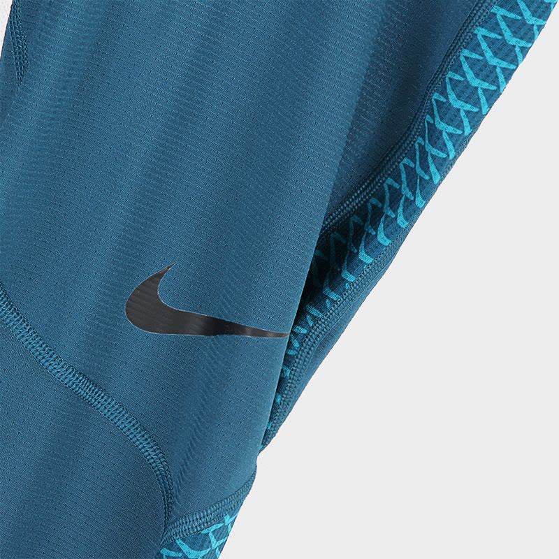 Nike耐克紧身七分裤男子跑步健身运动训练弹力中长裤 828164-430图片
