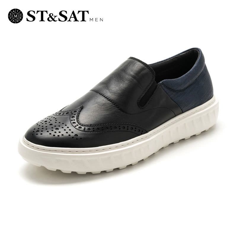 St&Sat/星期六春款舒适休闲男鞋SS71128314图片