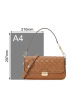 MICHAEL KORS BRADSHAW 腋下包 锁扣 编织皮 30S1G2BL1T