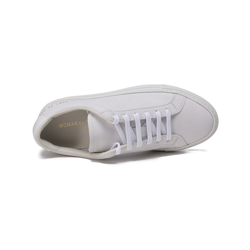 COMMON PROJECTS 女士皮革系带休闲运动鞋板鞋小白鞋 6081
