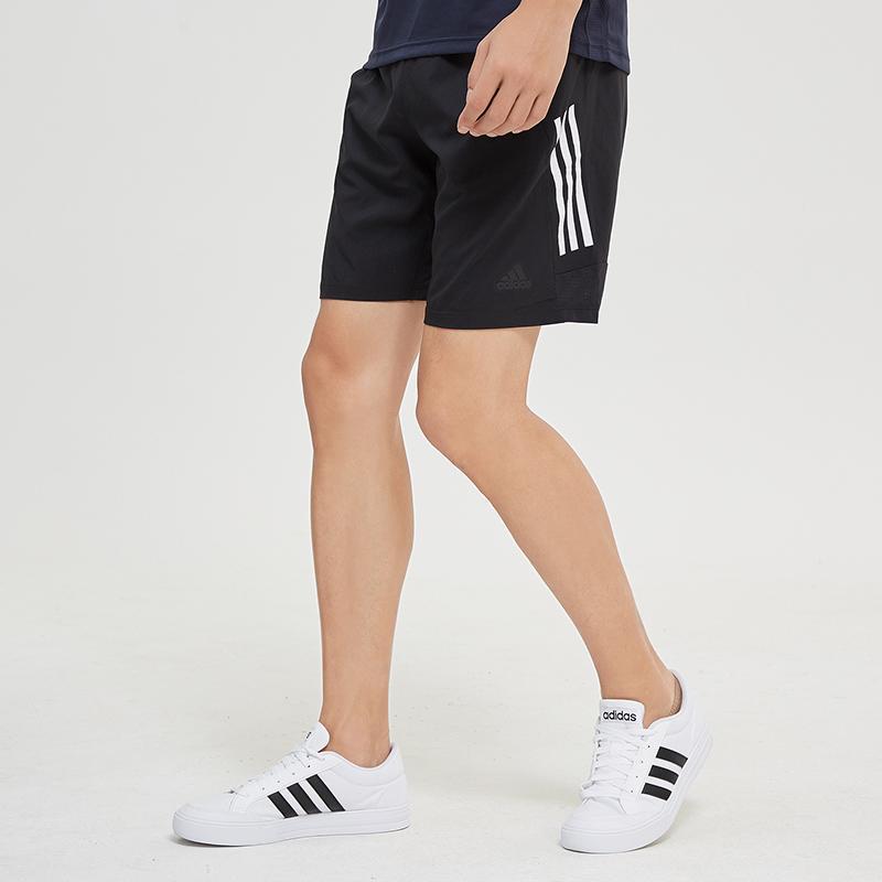 阿迪达斯男服装运动短裤五分裤跑步训练服装DQ2860-