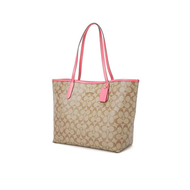 COACH 蔻驰 购物袋 logo印花 织物 5696图片