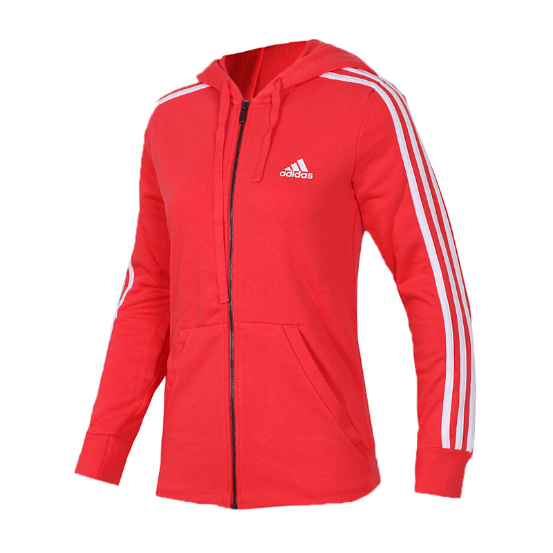 阿迪达斯（adidas）女装外套女子运动休闲连帽夹克CW3550