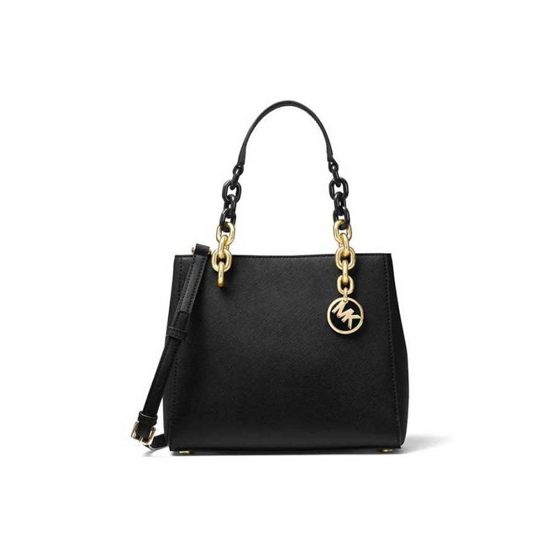MICHAEL KORS 迈克·科尔斯手提包 女新款十字纹牛皮纯色商务/OL敞口戴妃包小号 30F7GCYS1L