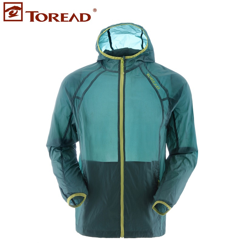 探路者（TOREAD）春夏户外男士修身透气防泼水皮肤衣TAED81214