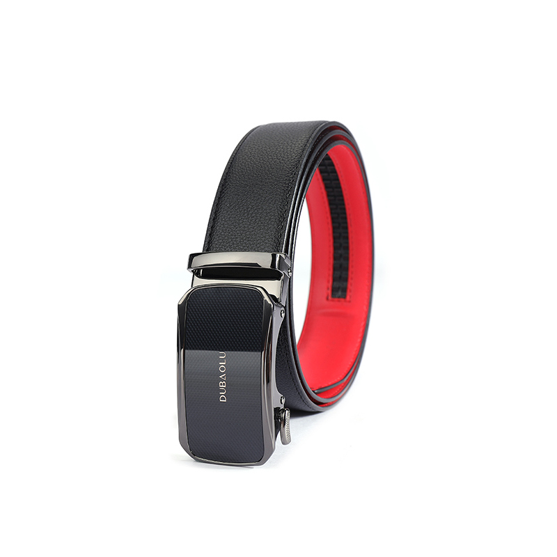 dubaolu/都宝路【本命年皮带】新品商务时尚男士牛皮自动扣皮带男式