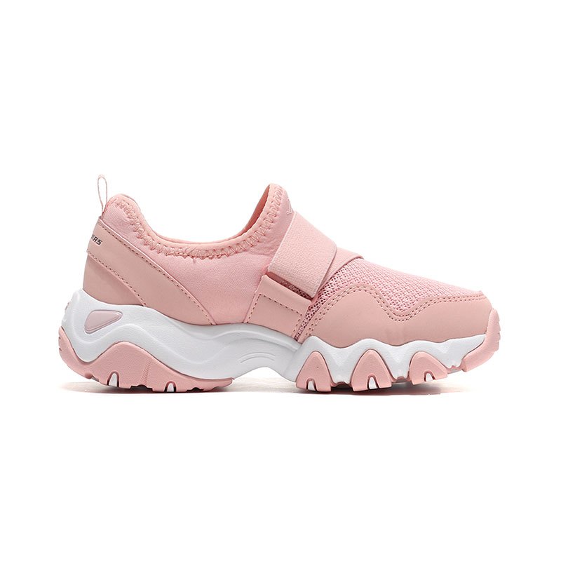 Skechers斯凯奇童鞋休闲鞋D‘lites一脚蹬运动鞋664084L. 664084L/LTPK浅粉