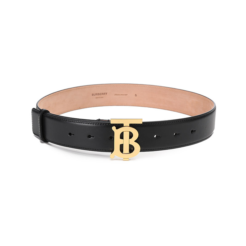 博柏利/巴宝莉 BURBERRY 女款牛皮革板扣式皮带腰带 80465391