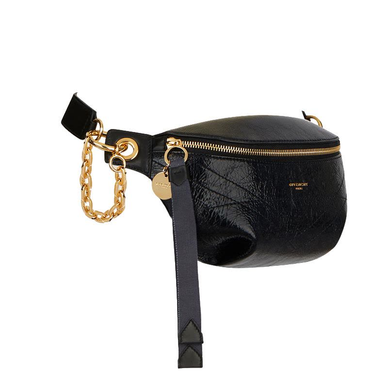【预定】GIVENCHY/纪梵希 裂纹皮革ID腰包 BBU00FB0S5图片