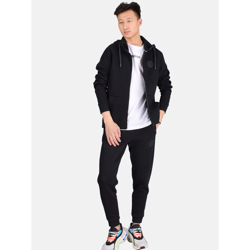 李宁lining卫衣开衫连帽男款韦德系列时尚潮流休闲运动服上衣