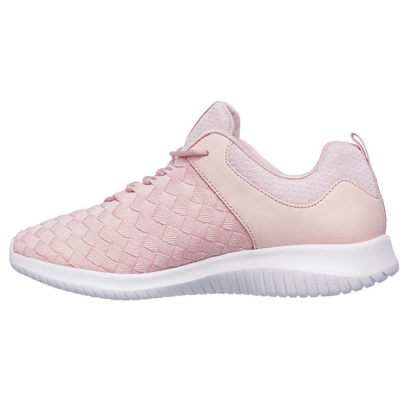 Skechers斯凯奇女鞋新款编织休闲运动鞋轻质减震休闲鞋12845图片