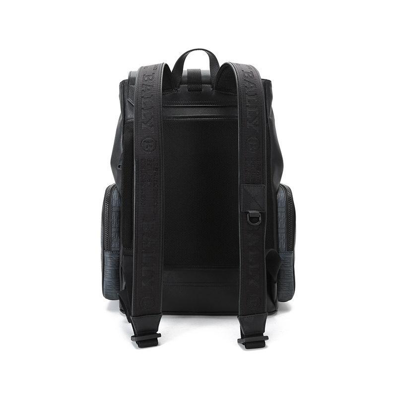 BALLY 巴利 男士 涂层帆布双肩包背包SAUL SBC
