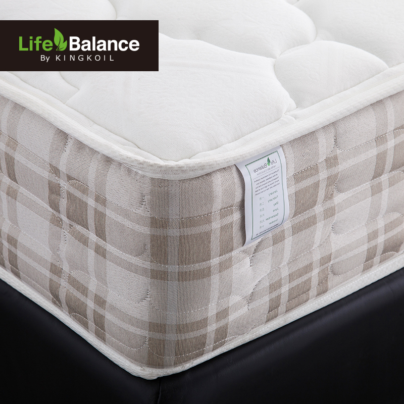 金可儿-lifebalance乐活百伦系列 1.8m双人床垫 独立袋装弹簧床垫 适中双人席梦思 港湾