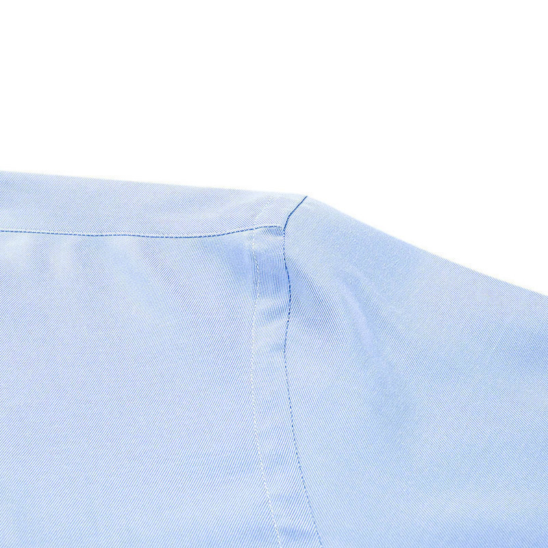 Youngor/雅戈尔2019春新品男士商务休闲浅蓝长袖衬衫028IBY 41件