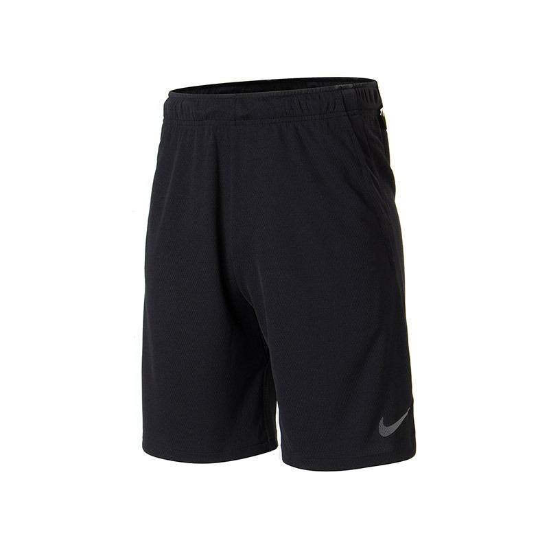 NIKE耐克男运动短裤运动比赛透气跑步训练短裤890812 L 890812-010黑+深灰
