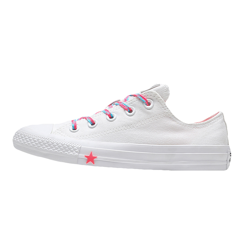 CONVERSE女鞋帆布鞋新款ALL STAR低帮撞色简约休闲运动鞋564117C....