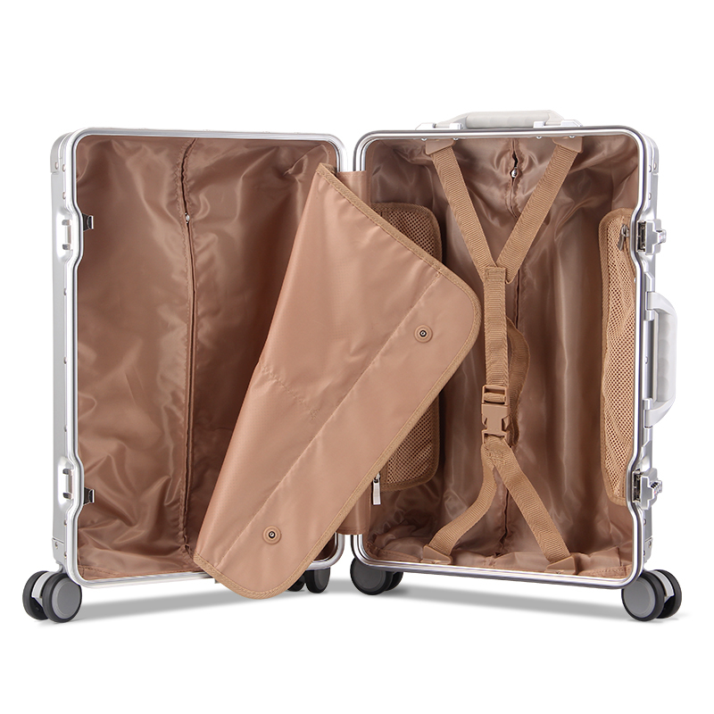OSDY 2019新品铝镁合金拉杆箱经典旅行箱20寸登机拉杆箱O-M217