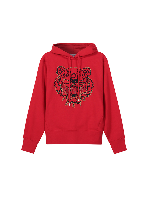 KENZO 高田贤三 女士棉质连帽卫衣运动衫FC5 2SW871 CMB