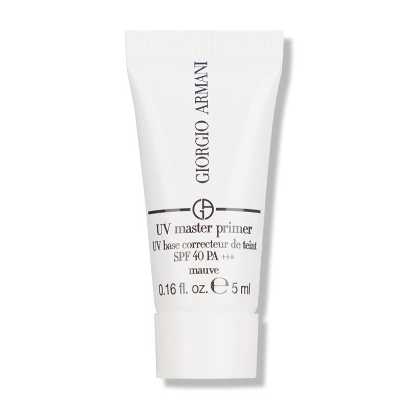 阿玛尼 晶柔光韵防晒凝乳 SPF45 PA+++(紫) 5mL*2白娇妆前持久隔离补水保湿图片