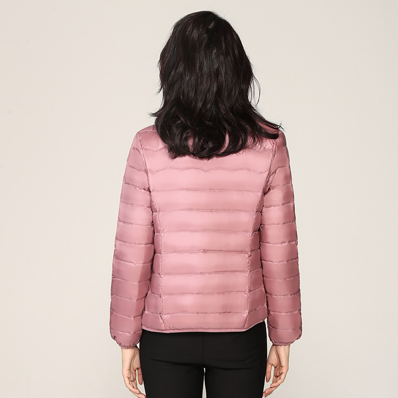 冰洁秋冬新品轻薄女士羽绒服女短款韩版修身外套反季J80130830S