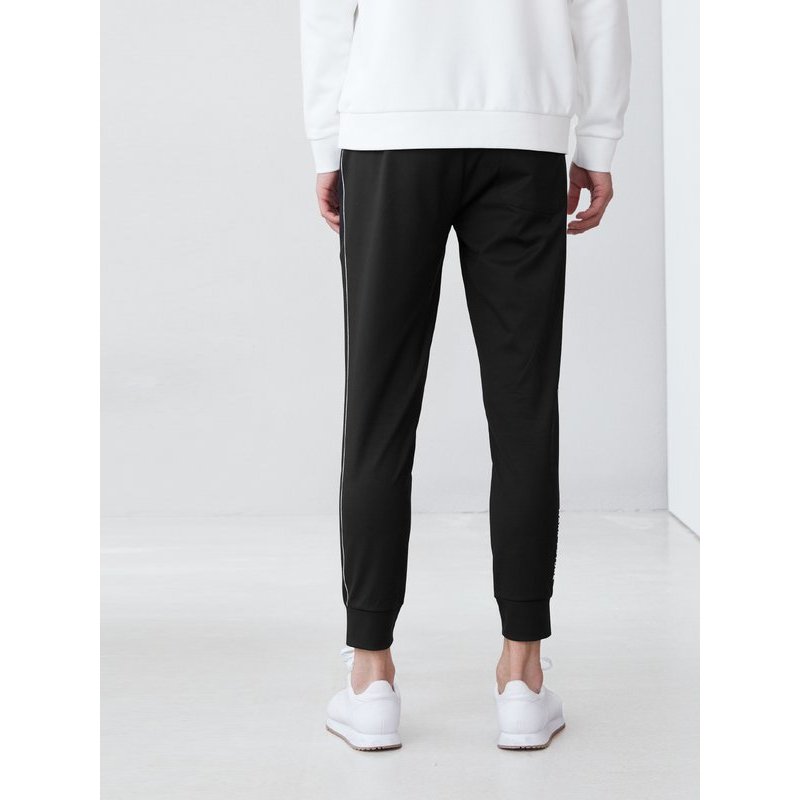 hla海澜之家运动针织休闲裤2019春季宽松长裤男hkcad1r108a