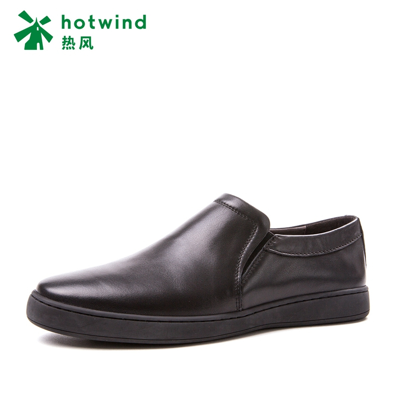 热风hotwind新款驾车鞋套脚男鞋乐福鞋百搭男士休闲鞋h44m7110