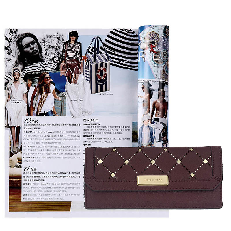 MICHAEL KORS 迈克·科尔斯 MK女包 JAMEY系列皮质女士长款钱包钱夹