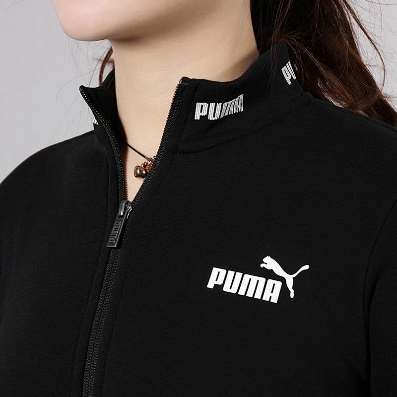 PUMA彪马女装上衣春季运动服时尚休闲青年立领棒球服跑步针织夹克外套84403图片