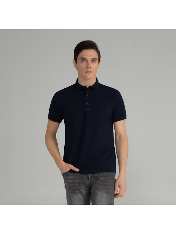 培罗蒙(baromon)男士polo衫商务男装休闲薄款polo衫翻领短袖t恤衫t2