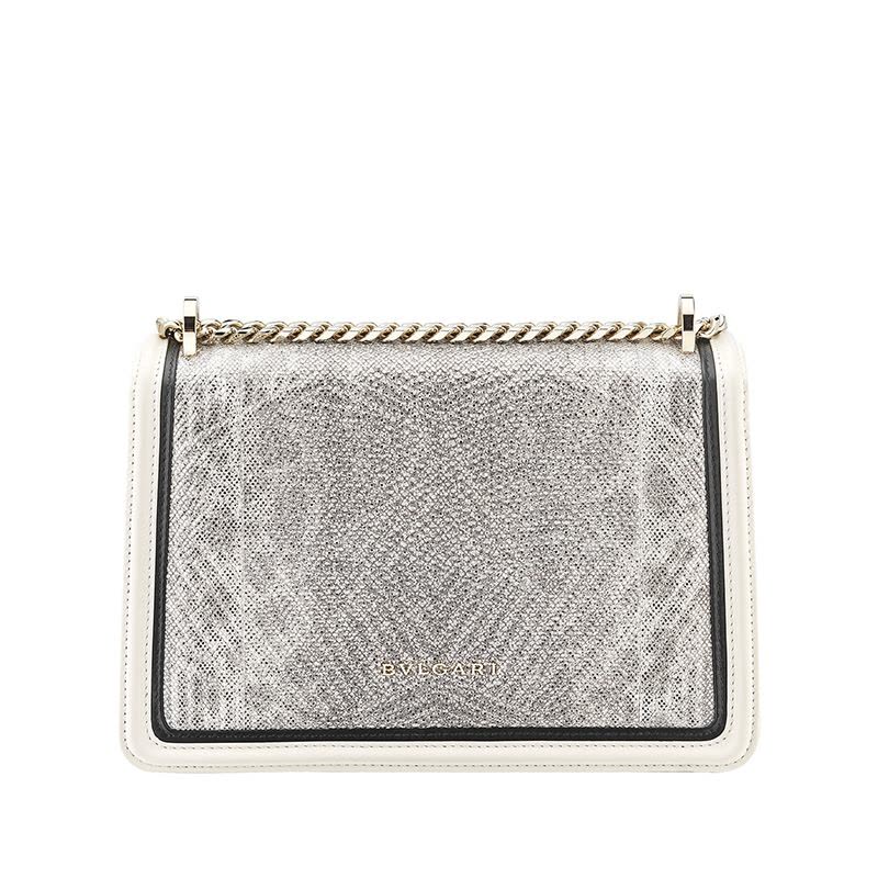 【预定】BVLGARI宝格丽 Serpenti Diamond Blast经典蛇头单肩包289045 水蛇皮/牛皮革图片