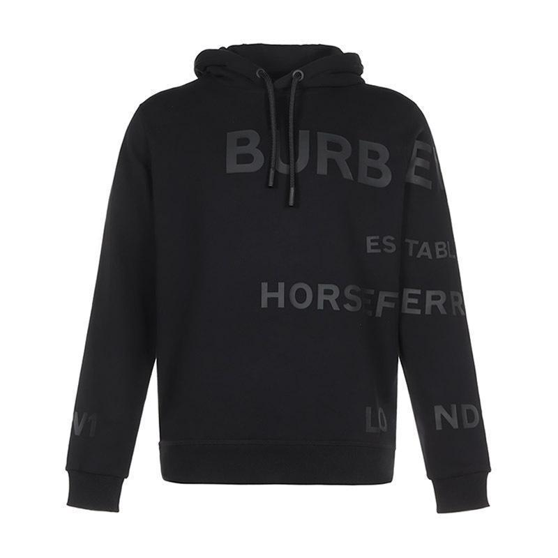 burberry博柏利男款棉质连帽卫衣运动衫80285391