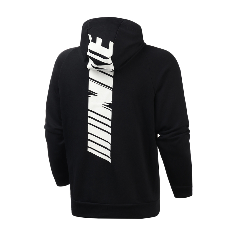 NIKE男装外套2019新款潮流串标针织连帽开衫运动夹克休闲运动服BV2759