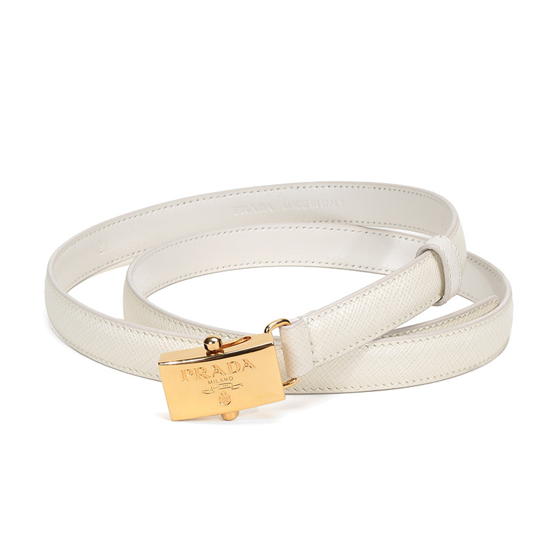 prada普拉达女士牛皮带扣式皮带腰带1cc156053