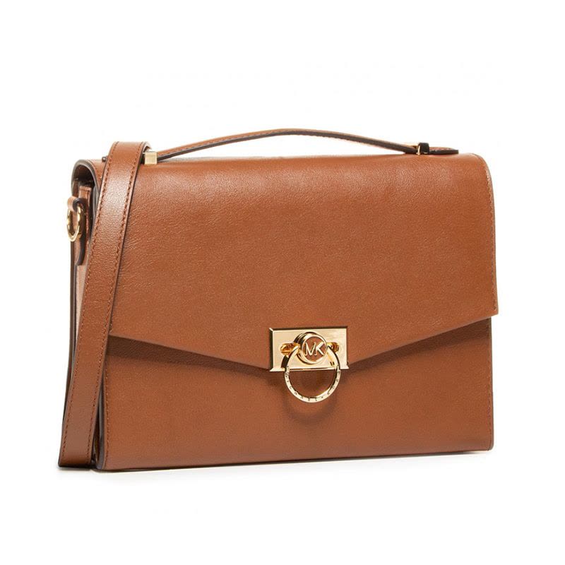MICHAEL KORS 口盖包 MK圆环标 光面皮 30F0G1HM2L图片