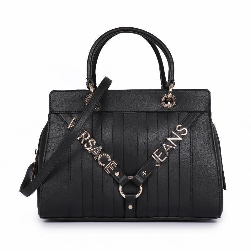 Versace JEANS 范思哲 女士聚酯纤维手提包单肩斜挎包 E1VTBBL7 70887