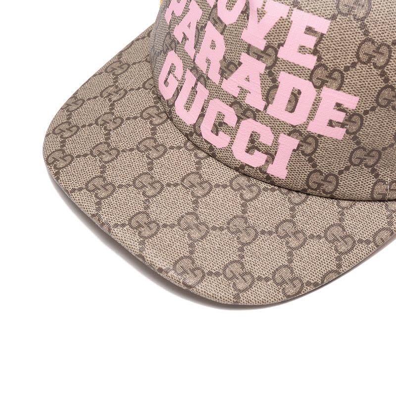 【セール】グッチ☆LOVE PARADE ベースボールキャップ☆696849 Gucci GG 'Love Parade' Baseball Hat 'Black Blue' 696849