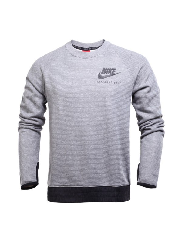 Nike耐克男装秋冬款针织保暖运动休闲长袖套头衫802485-091