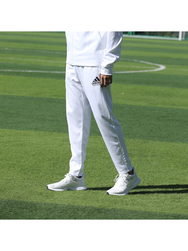 阿迪达斯男裤秋跑步运动针织保暖宽松休闲长裤TR71FW-WB