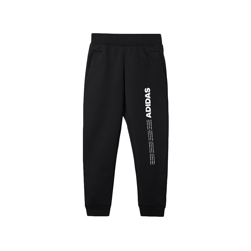 【自营】adidas童男服小童针织长裤休闲运动服DW5932
