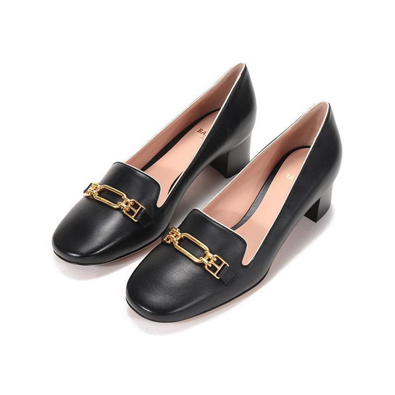 BALLY 巴利 女士 羊皮单鞋乐福鞋中跟鞋 DIELLE 45