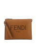 预售 FENDI 男女通用手拿包 LOGO标识 光面皮7VA491