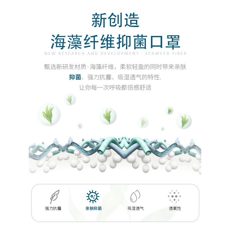 KN95防霾PM2.5抑菌防尘口罩女海藻纤维儿童口罩透气男韩网红潮款儿童橘1只