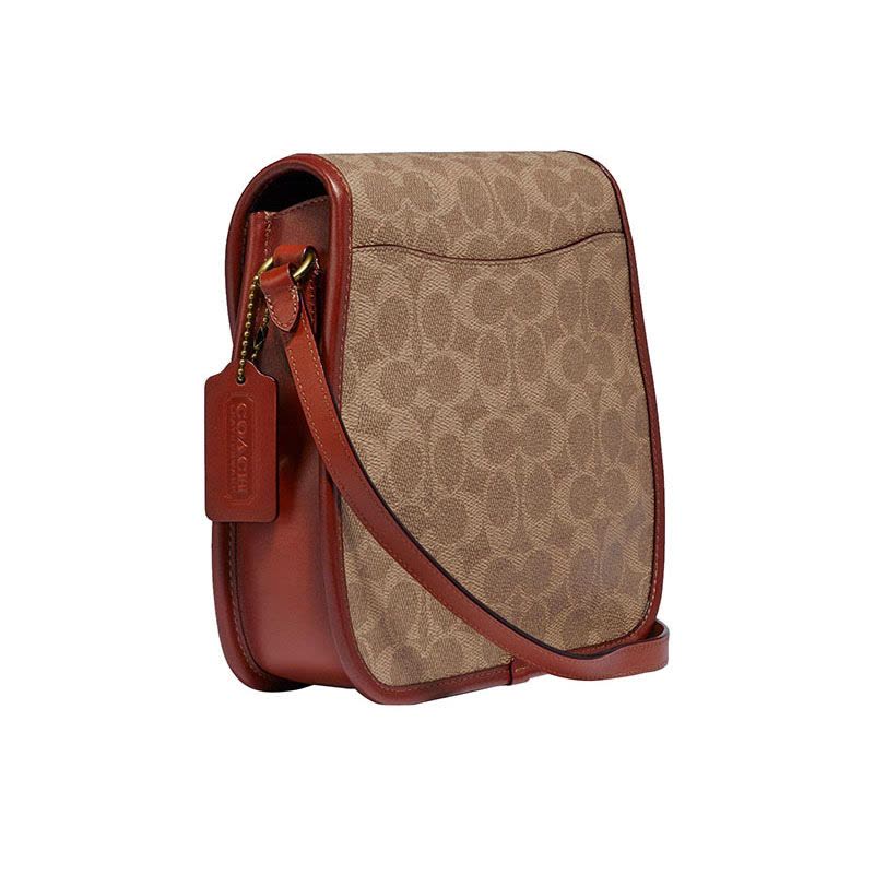 【预定】COACH/蔻驰 旋转扣斜挎包 109 21*21*6CM图片