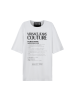 范思哲 VERSACE JEANS COUTURE 男士宽松版棉质圆领短袖T恤72GAHT21 CJ00O