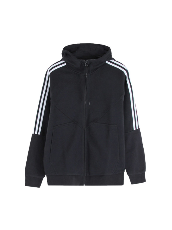 阿迪达斯三叶外套男子NMD运动服连帽针织休闲夹克DH2255